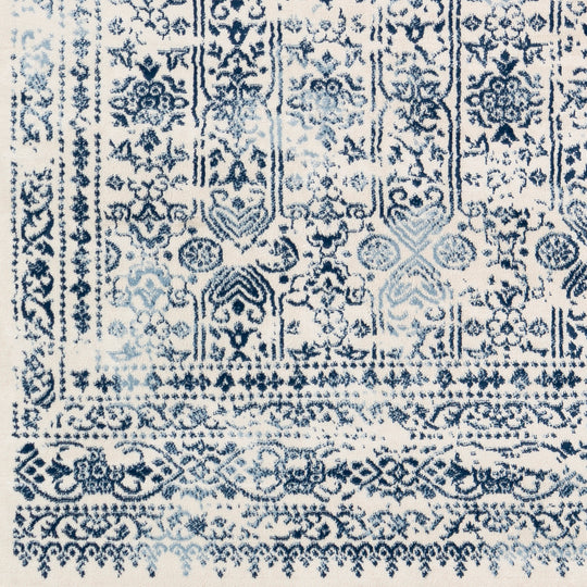 Tapis Vintage Oriental Bleu/Blanc Ottawa
