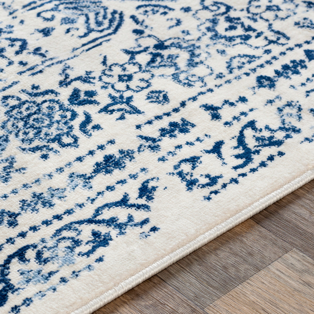 Tapis Vintage Oriental Bleu/Blanc Ottawa