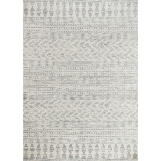 Tapis Scandinave Bohème Gris Mykonos