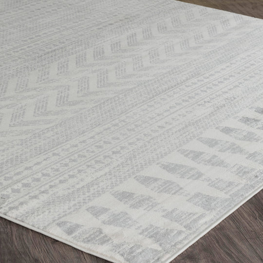 Tapis Scandinave Bohème Gris Mykonos