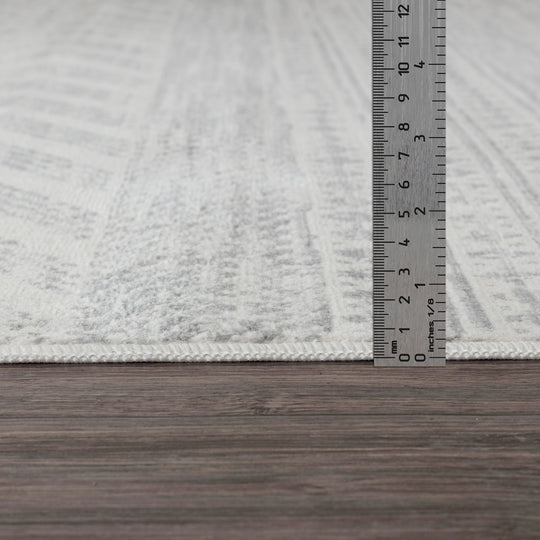 Tapis Scandinave Bohème Gris Mykonos
