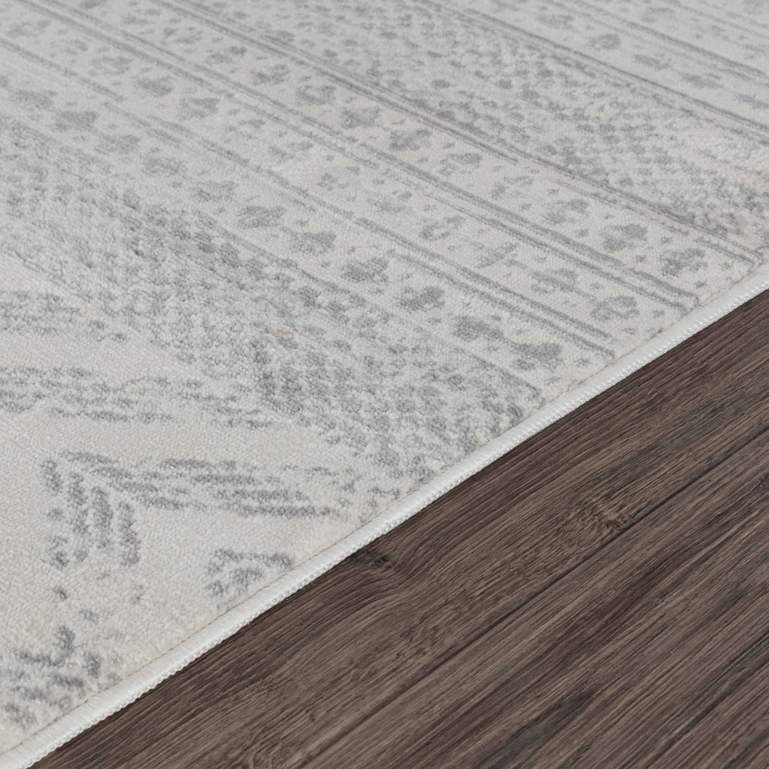 Tapis Scandinave Bohème Gris Mykonos