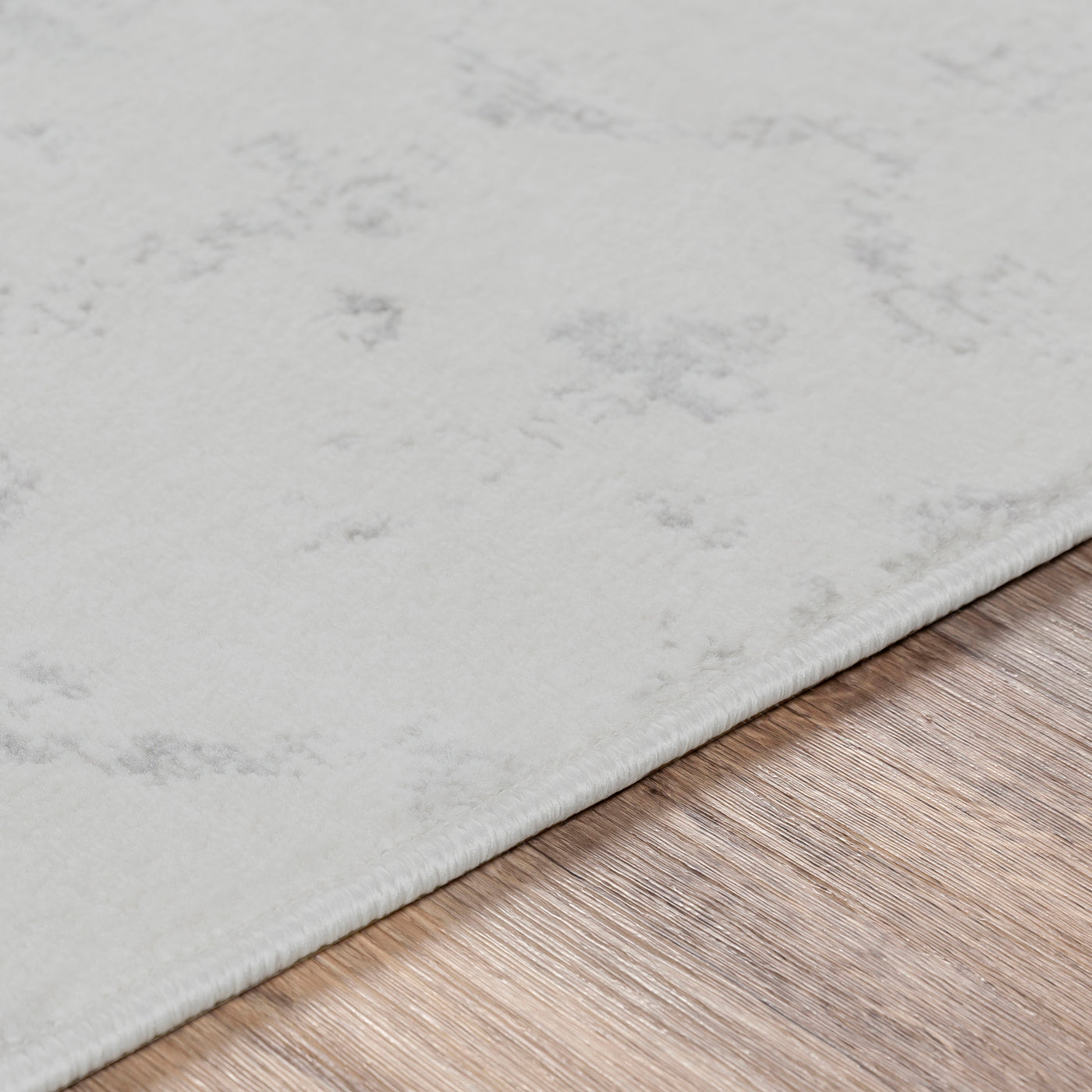 Tapis de Couloir Berbère Ethnique Blanc/Gris Lyon