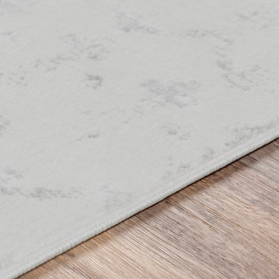 Tapis de Couloir Berbère Ethnique Blanc/Gris Lyon