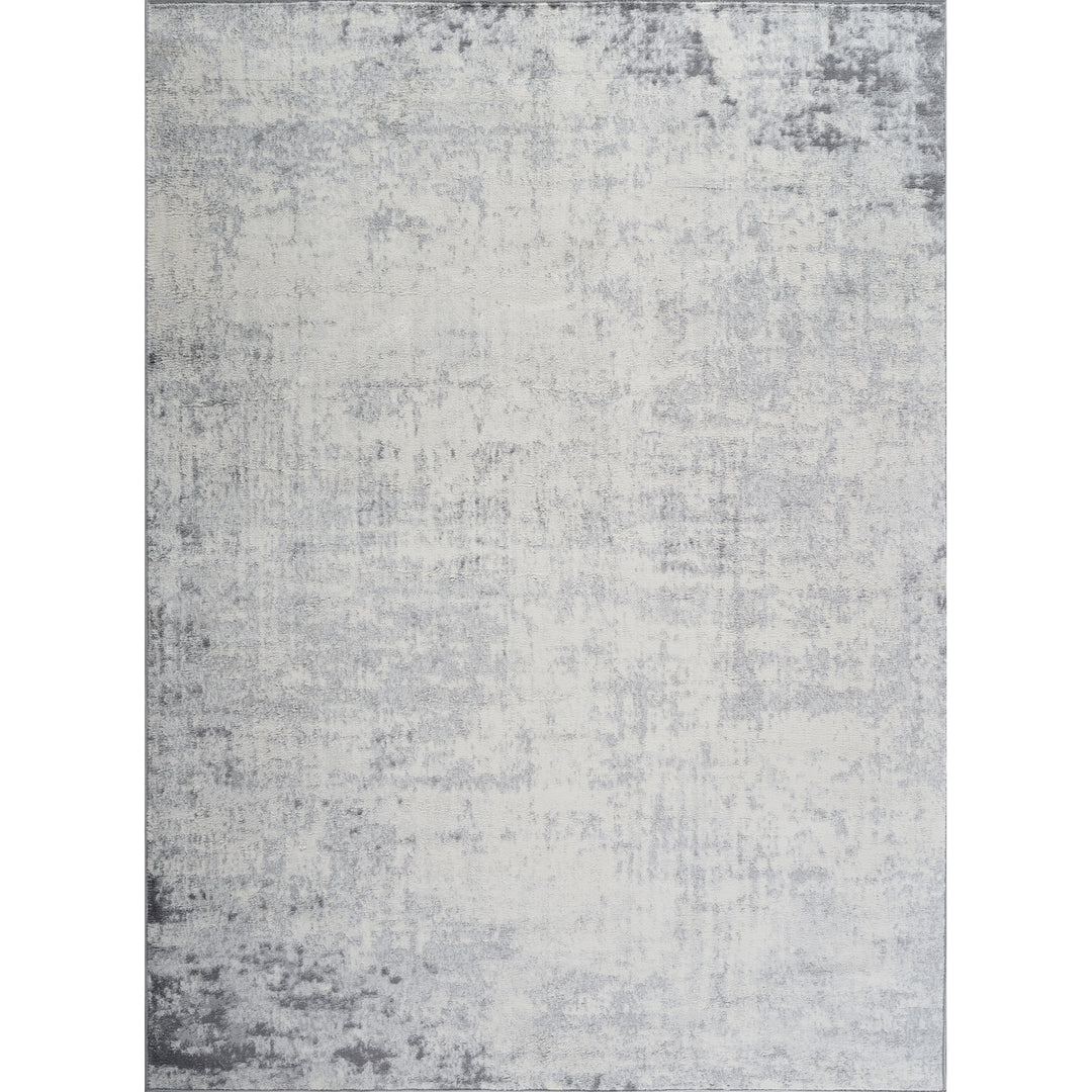 Tapis Abstrait Utrecht Moderne Blanc/Gris