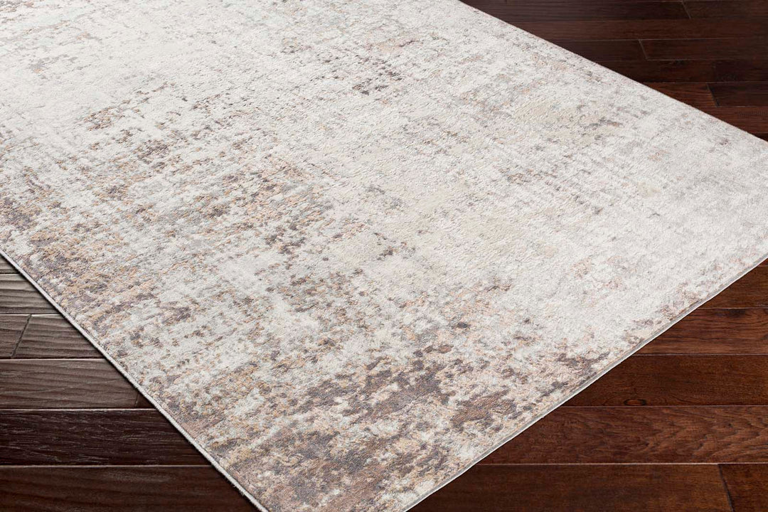 Tapis Abstrait Utrecht Moderne Gris/Marron