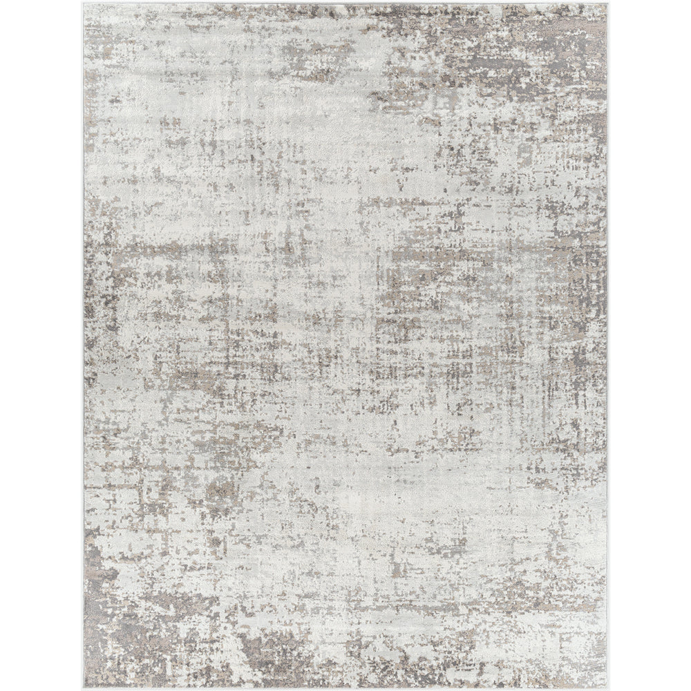 Tapis Abstrait Utrecht Moderne Gris/Marron