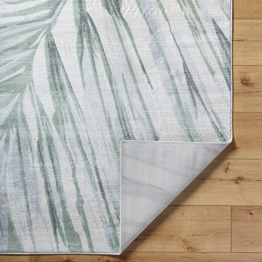 Tapis Scandinave Bohème Gris/Vert Cotia
