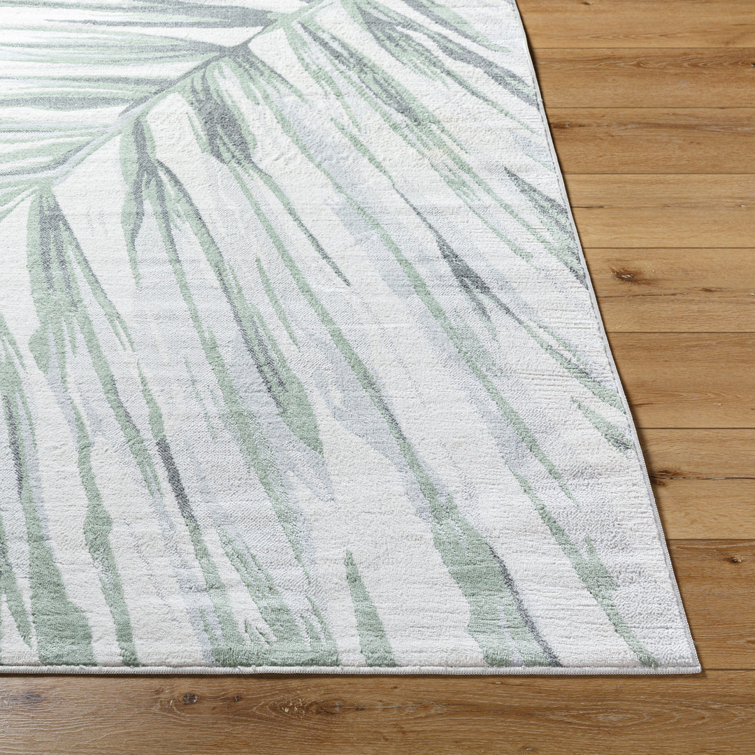 Tapis de Couloir Scandinave Bohème Gris/Vert Cotia