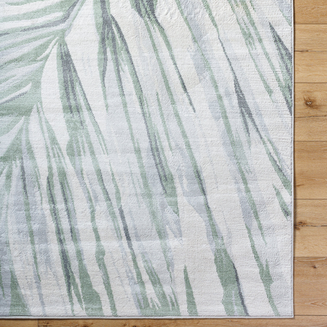Tapis de Couloir Scandinave Bohème Gris/Vert Cotia