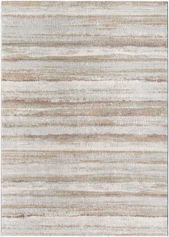 Tapis Scandinave Moderne Brun/Vert Dusel