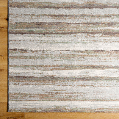 Tapis Scandinave Moderne Brun/Vert Dusel