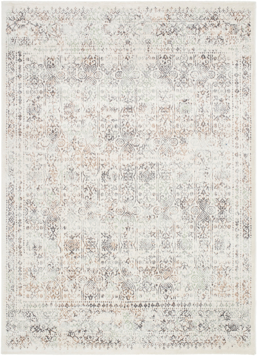 Tapis Vintage Oriental Gris/Brun Ottawa