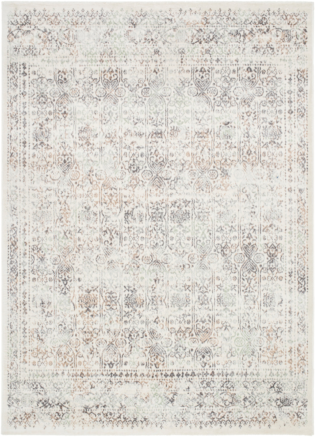 Tapis Vintage Oriental Gris/Brun Ottawa