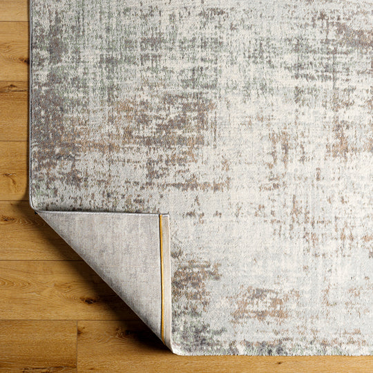 Tapis de Couloir Abstrait Utrecht Moderne Gris/Brun