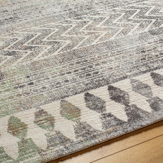 Tapis de Couloir Scandinave Bohème Gris/Brun Mykonos