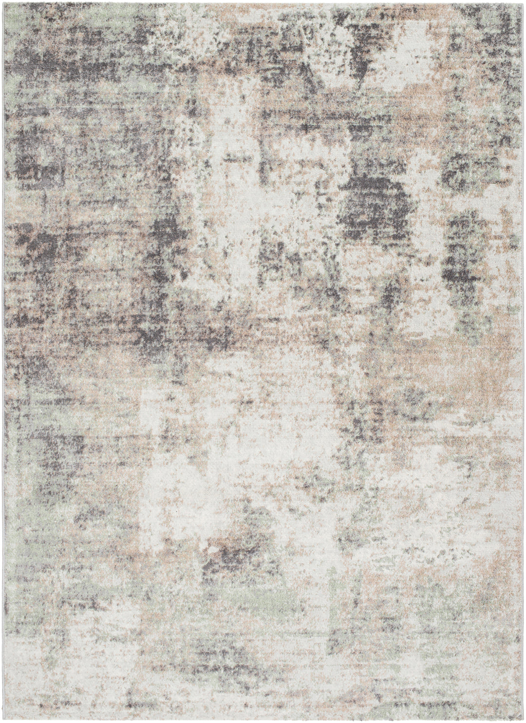 Tapis Abstrait Moderne Gris/Brun Jaito