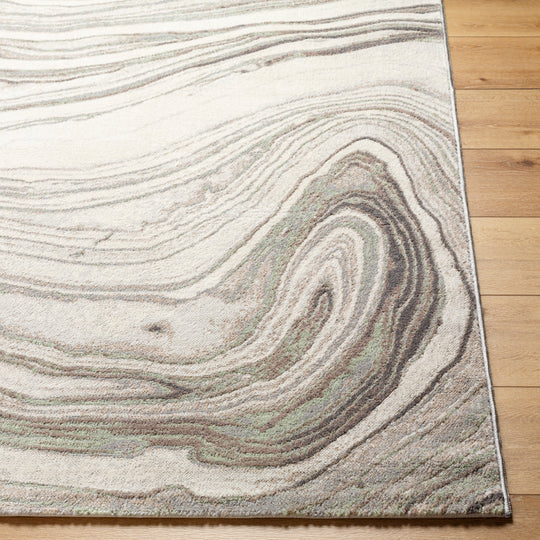 Tapis de Couloir Scandinave Moderne Gris/Brun Kochi