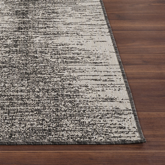 BONG Tapis d'Extérieur/Intérieur Ivoire/Gris 80x150