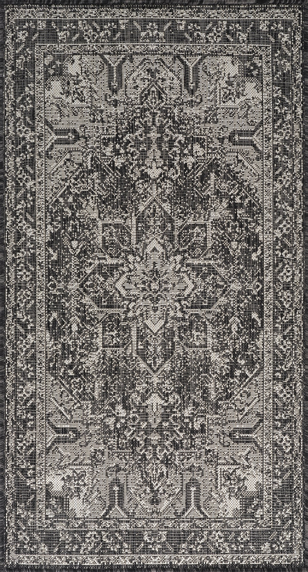 Tapis d'Extérieur/Intérieur Gris/Ivoire  Ballarat