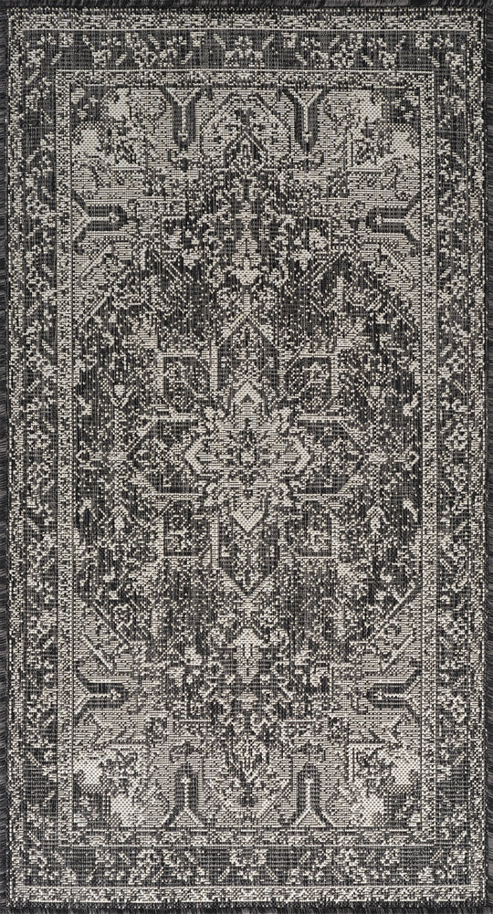 Tapis d'Extérieur/Intérieur Gris/Ivoire  Ballarat