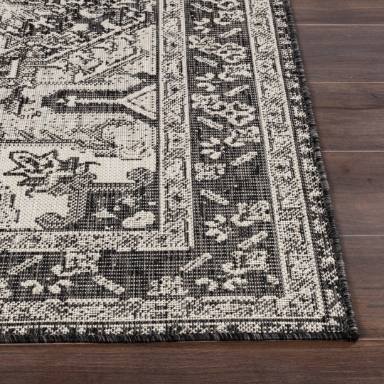 Tapis d'Extérieur/Intérieur Gris/Ivoire  Ballarat