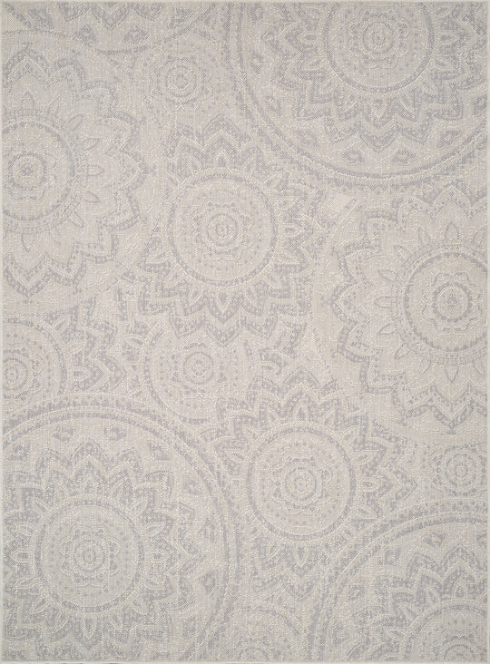 Tapis d'Extérieur/Intérieur Gris/Ivoire 3 Bendigo