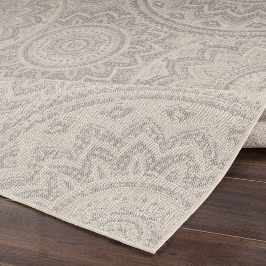Tapis d'Extérieur/Intérieur Gris/Ivoire 3 Bendigo