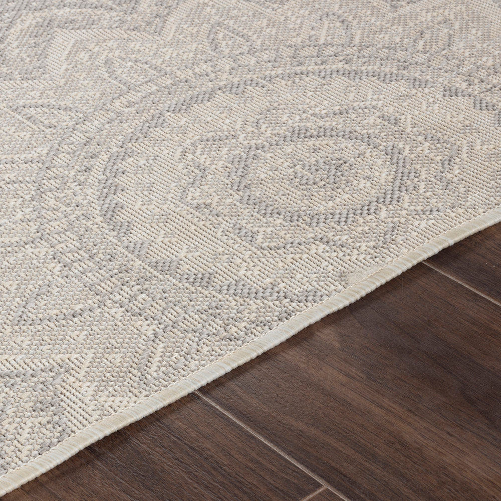 Tapis d'Extérieur/Intérieur Gris/Ivoire 3 Bendigo