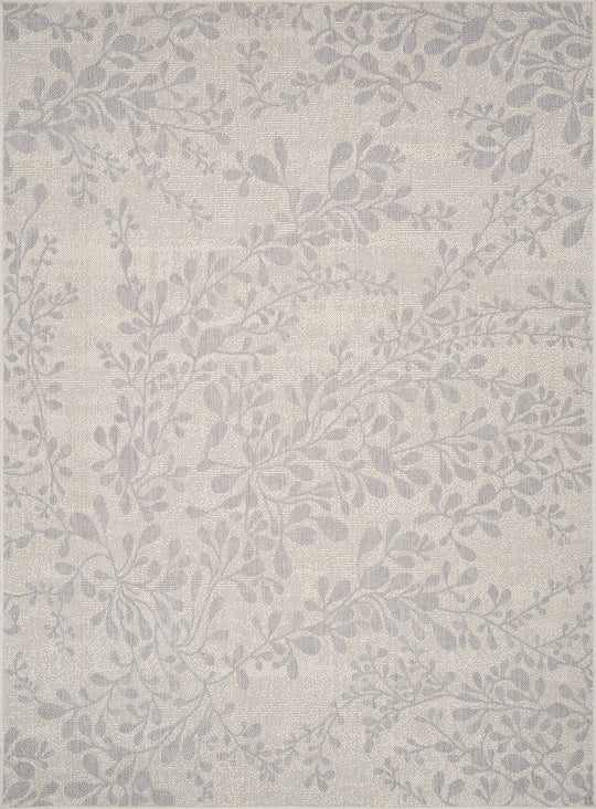 Tapis d'Extérieur/Intérieur Gris/Ivoire  Hasselt