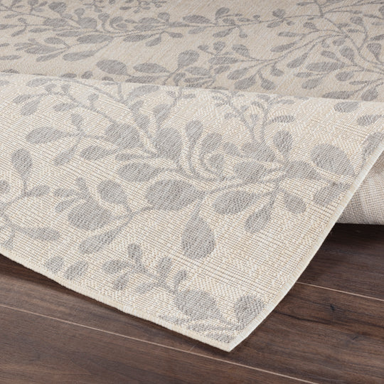 Tapis d'Extérieur/Intérieur Gris/Ivoire  Hasselt