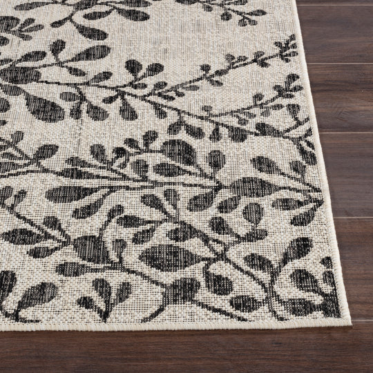 HASSELT Tapis d'Extérieur/Intérieur Ivoire/Gris 160x213