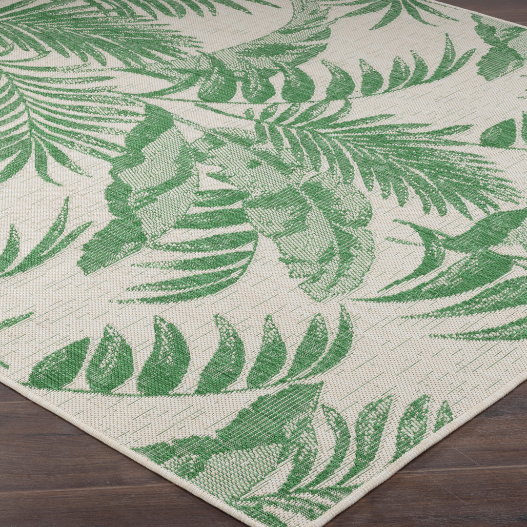 Tapis d'Extérieur/Intérieur Ivoire/Vert  Hoya