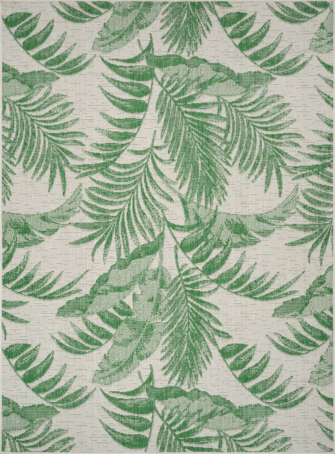 Tapis d'Extérieur/Intérieur Ivoire/Vert  Hoya