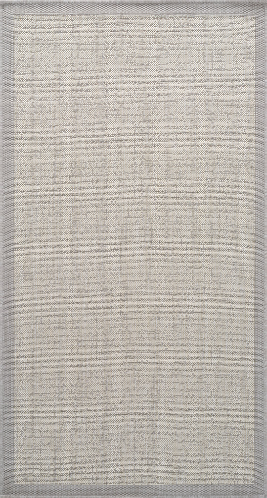Tapis d'Extérieur/Intérieur Ivoire/Gris Juba