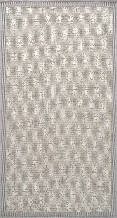 Tapis d'Extérieur/Intérieur Ivoire/Gris Juba