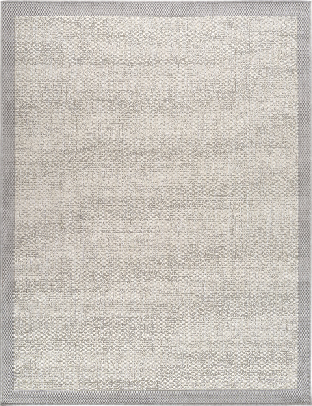 Tapis d'Extérieur/Intérieur Ivoire/Gris Juba