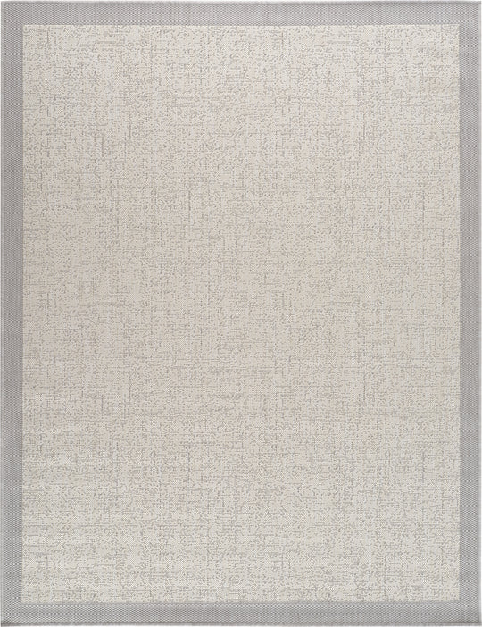 Tapis d'Extérieur/Intérieur Ivoire/Gris Juba