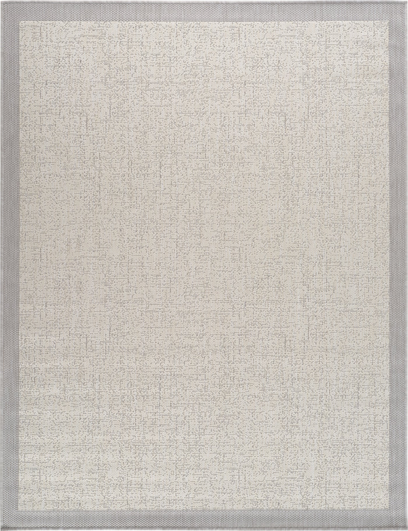 Tapis d'Extérieur/Intérieur Ivoire/Gris Juba