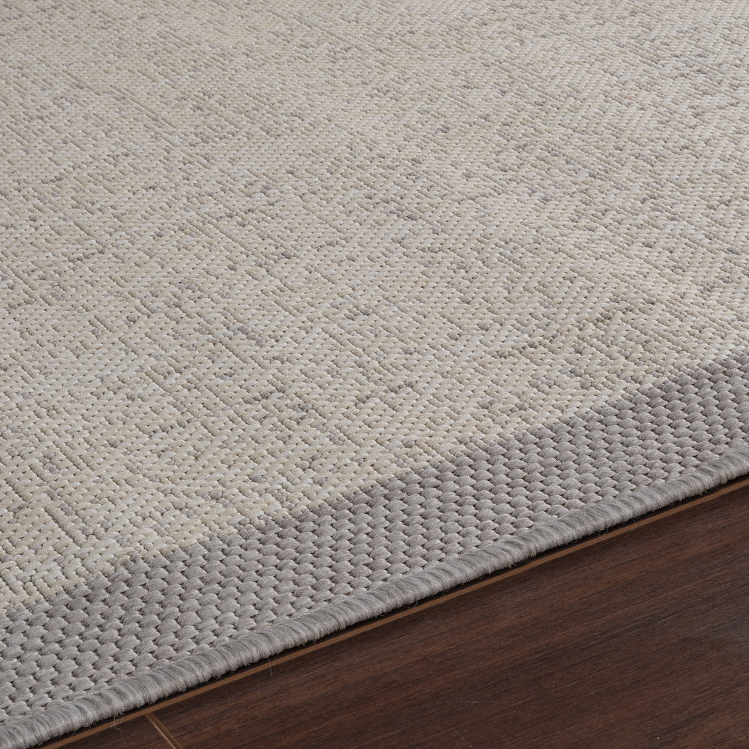 Tapis d'Extérieur/Intérieur Ivoire/Gris Juba