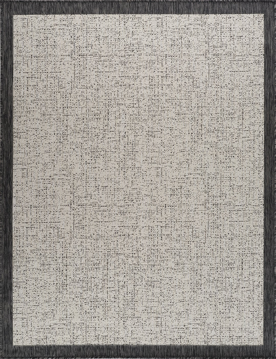 JUBA Tapis d'Extérieur/Intérieur Ivoire/Gris 200x275