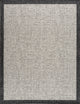 JUBA Tapis d'Extérieur/Intérieur Ivoire/Gris 160x213