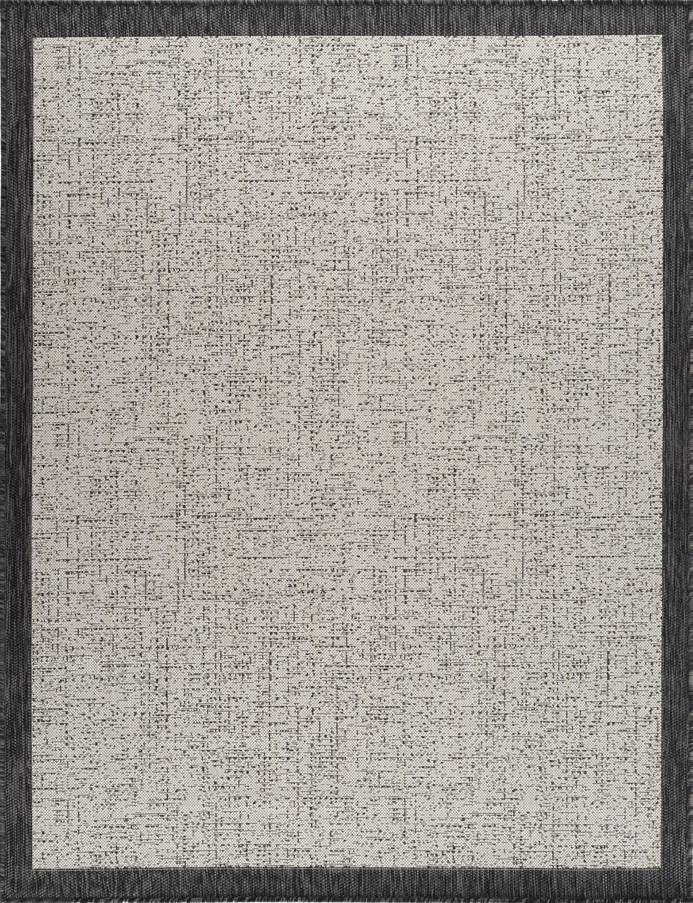 JUBA Tapis d'Extérieur/Intérieur Ivoire/Gris 160x213