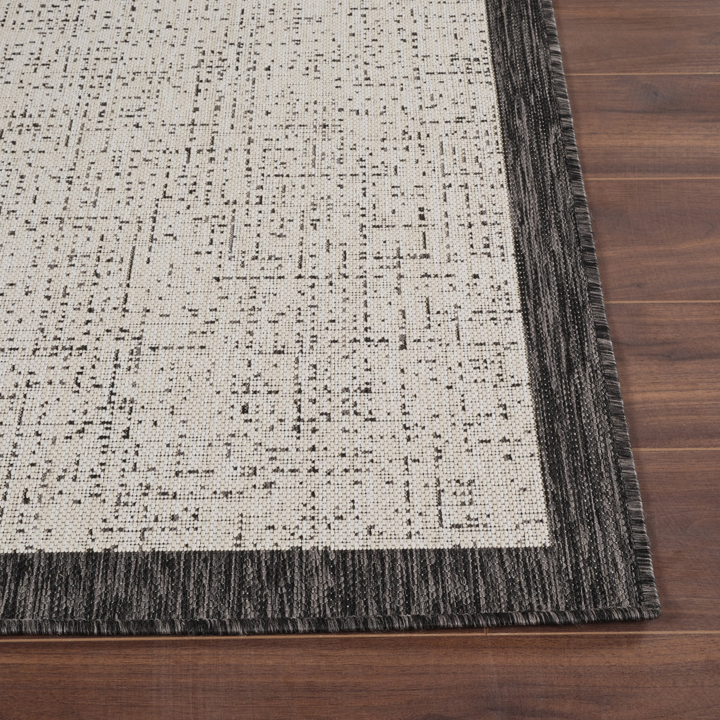 JUBA Tapis d'Extérieur/Intérieur Ivoire/Gris 160x213