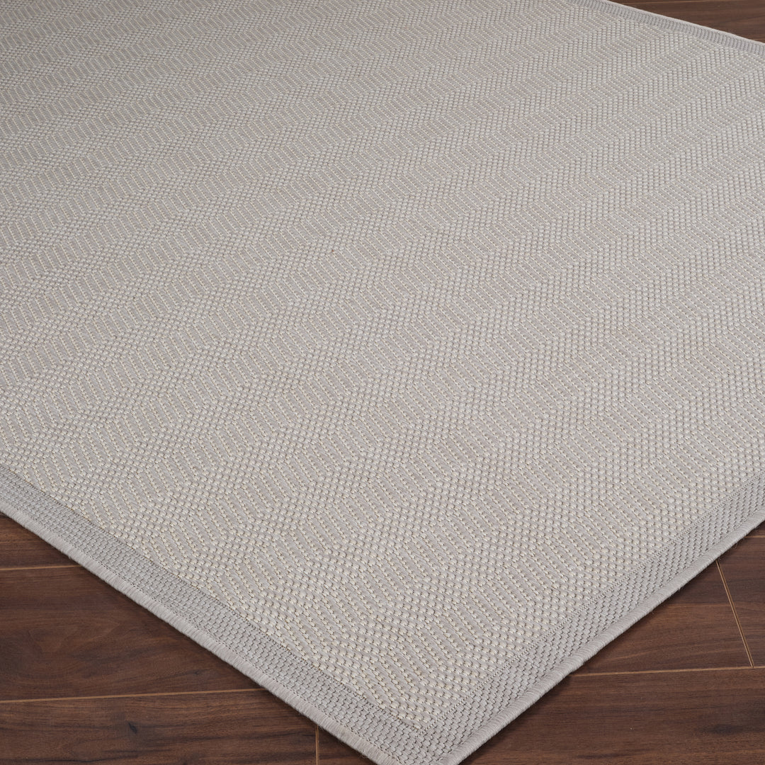 Tapis d'Extérieur/Intérieur Ivoire/Gris  Jena