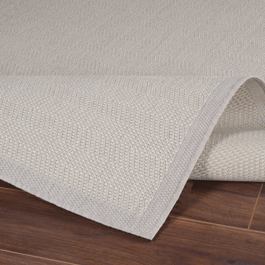 Tapis d'Extérieur/Intérieur Ivoire/Gris  Jena