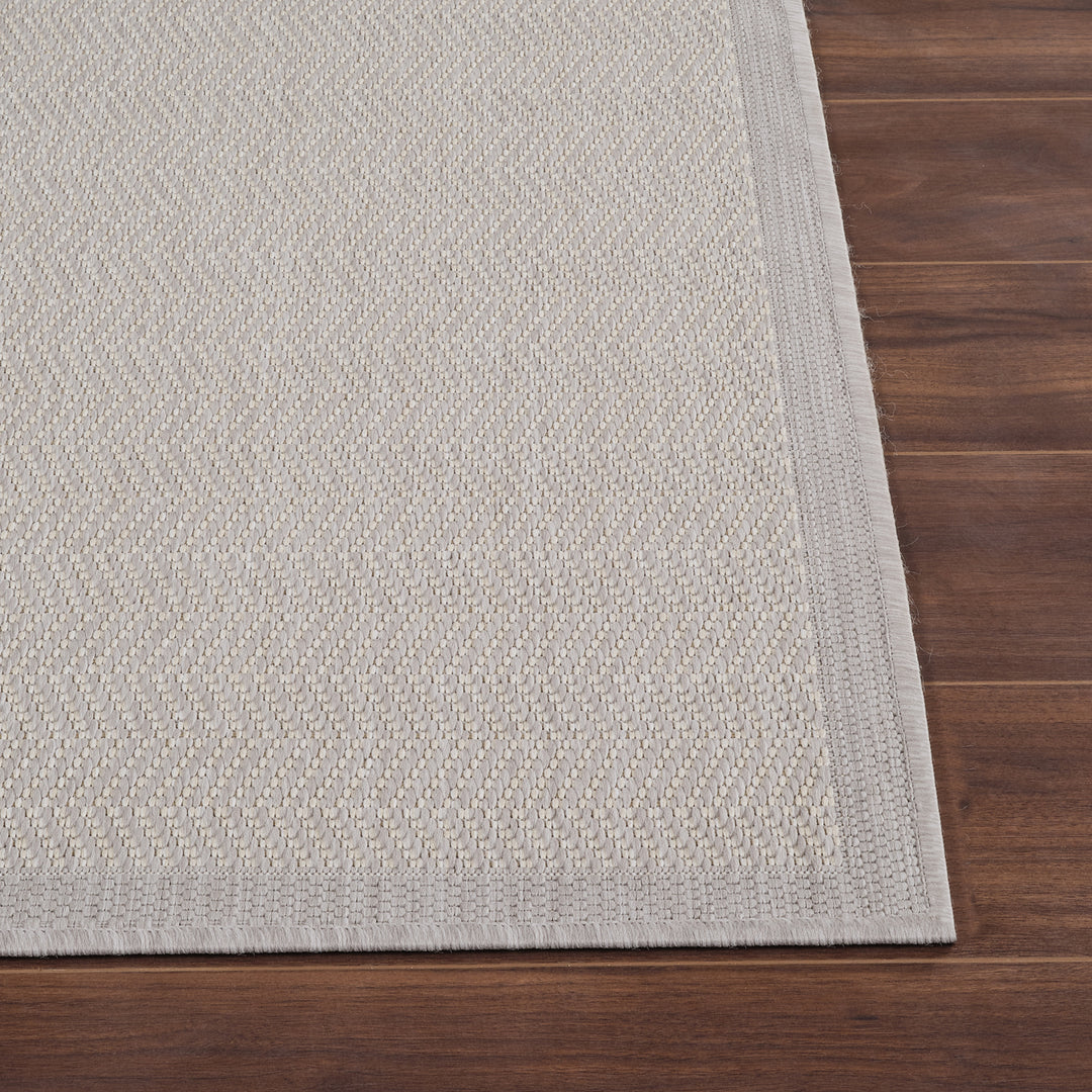 Tapis d'Extérieur/Intérieur Ivoire/Gris  Jena
