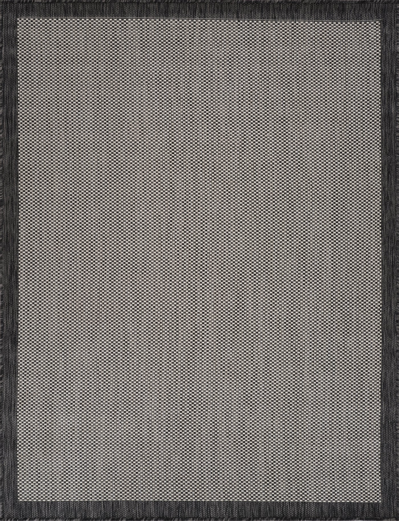 KIRIKI Tapis d'Extérieur/Intérieur Gris/Ivoire 160x213