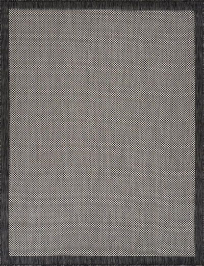 KIRIKI Tapis d'Extérieur/Intérieur Gris/Ivoire 160x213