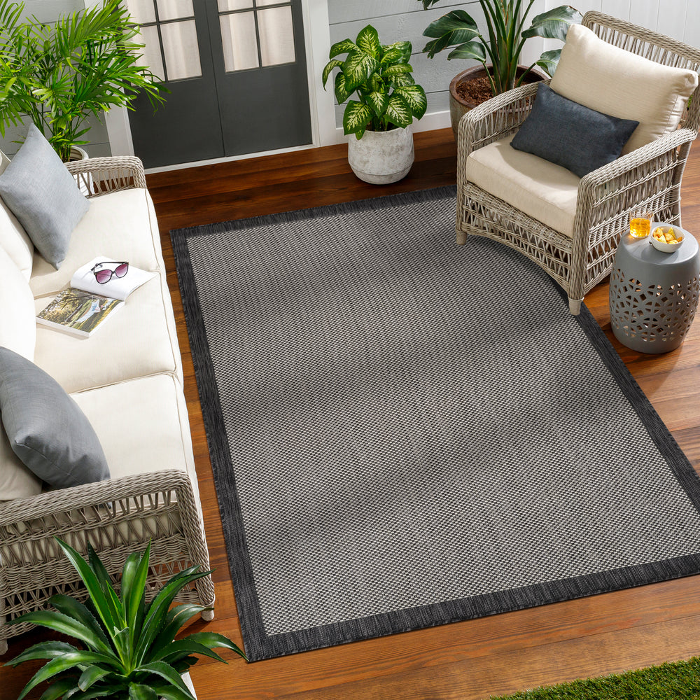 Tapis d'Extérieur/Intérieur Ivoire/Gris 5 Kiriki